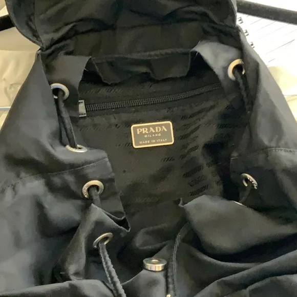Authentic Prada Nylon backpack black - Picture 4 of 5